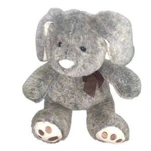 Way To Celebrate Plush 10inch Medium Soft Bunny Grey